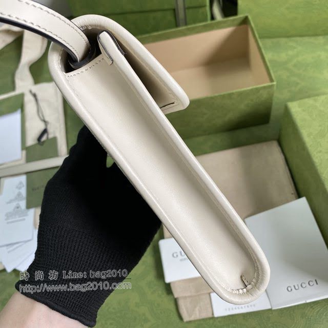 Gucci顶级男女包包 古驰GG压花翻盖手机包 Gucci单肩斜挎包 625571  gdj1675